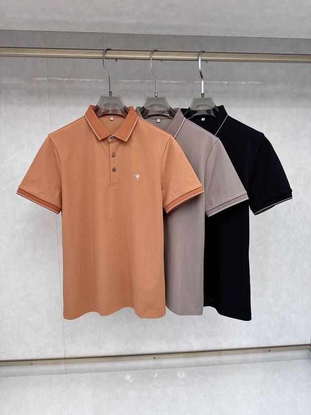 Dior, Early Spring New Arrival, Fashionable Casual Short-Sleeve Polo Shirt Made