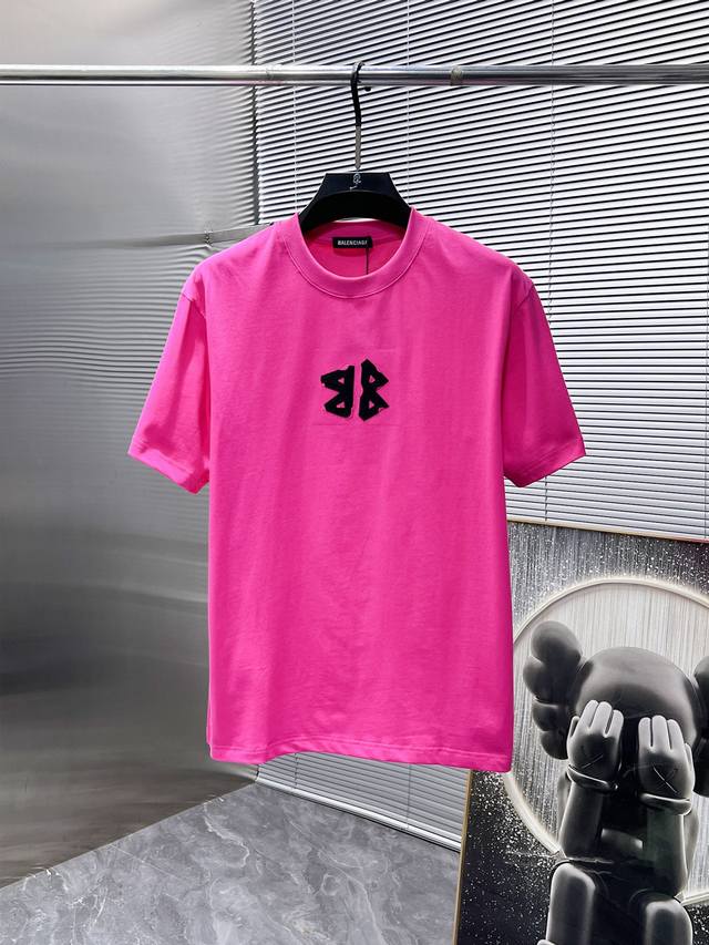 Balenciaga 2025 New Arrival Round Neck Short-Sleeve T-Shirt, Premium Edition! Cu