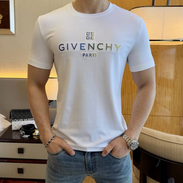 Givenchy 2025 Ss Snake Year New Year's Edition Spring/Summer Premium Short-Sleev