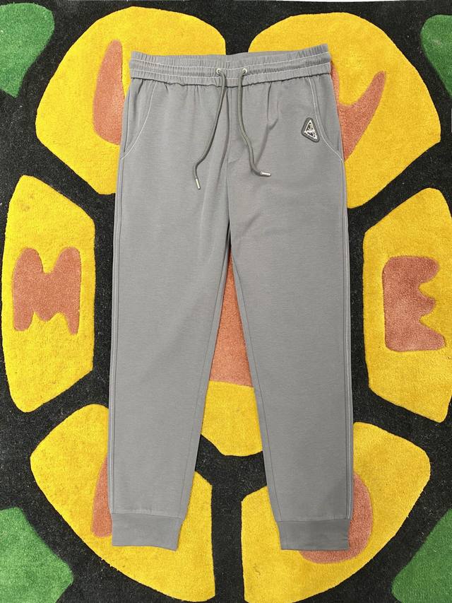 Prd 2025Ss Spring/Summer New Casual Pants With Triangle Logo On Front And Back,