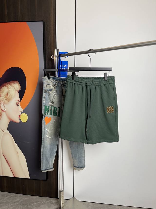 Loewe 2025 Spring/Summer New Arrival Shorts! Authentic Printed Embroidered Lette