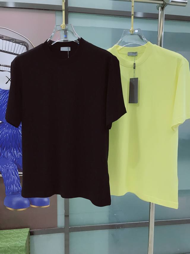 Dior - Spring/Summer New Arrival Men's Round Neck Short-Sleeve T-Shirt, Availabl