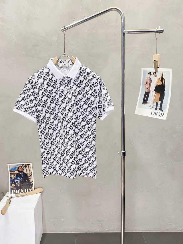 Hermes Exclusive New Arrival Men's Casual Short-Sleeve Shirt - High-End Customiz