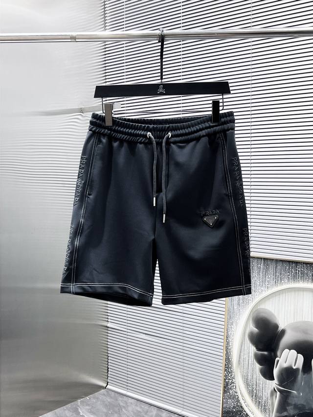 Prada 2025Ss Summer New Arrival Casual Shorts, Premium Edition! Custom-Made Fabr
