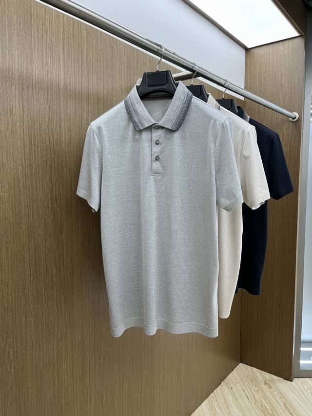 Lp High-Quality 2025 Early Spring New Short-Sleeve Yyds Casual Polo Shirt T-Shir