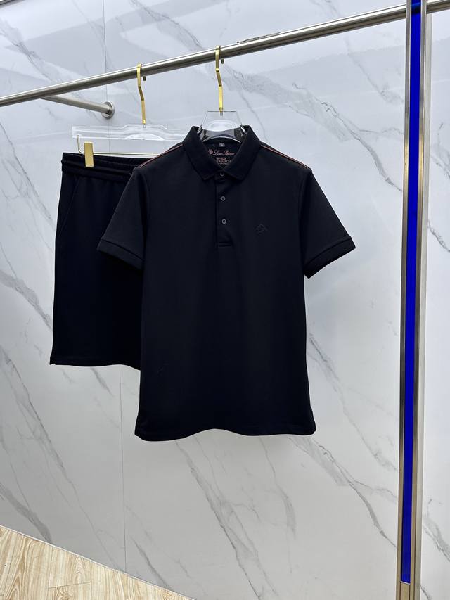 Lp 2540 Spring/Summer New Arrival Men's Collared Polo Shirt Short-Sleeve T-Shirt