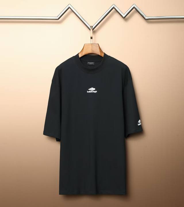 High-End Quality Parisian Balenciaga Original High-Grammage Double-Knit Cotton F