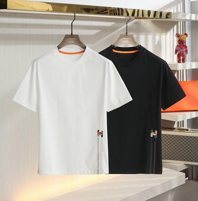 H Home 2025 Summer New Arrival Round Neck Short Sleeve, A Timeless Fashion Maste