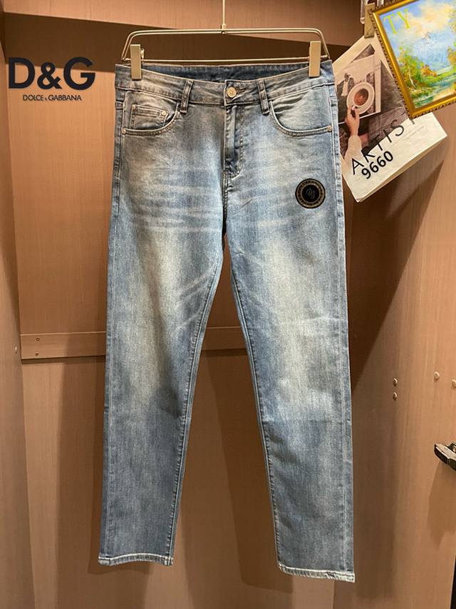 Dior 2025Ss New Jeans, Custom-Made Full Set Of Hardware, Brand-New Design And Cr