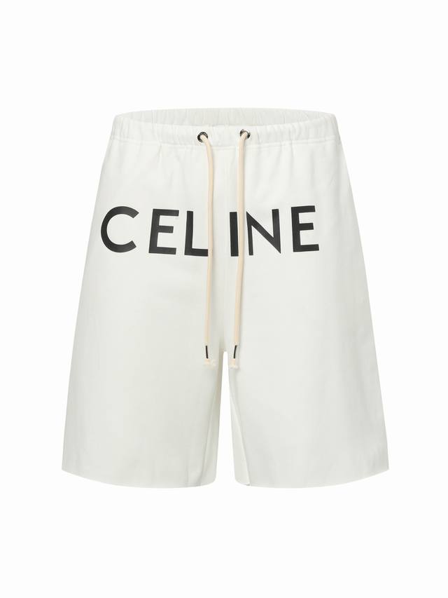 Celine 25Ss New Arrival Printed Shorts Available At The Store Custom-Woven And D