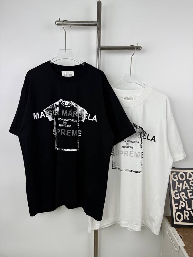 Style Number X51 Supreme X Mm6 Maison Margiela Collaboration T-Shirt Short-Sleev