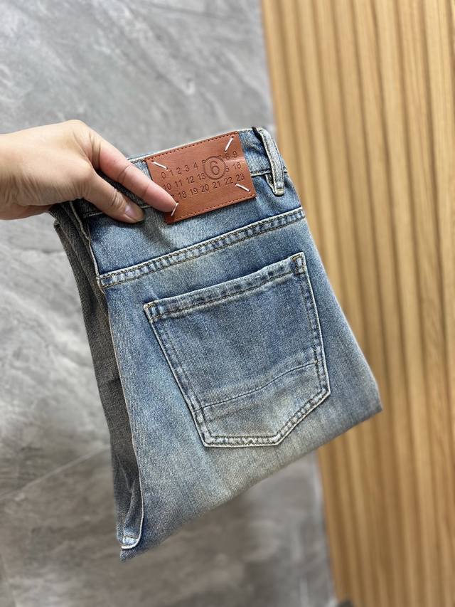 Mmj 2025 Spring/Summer New Arrival Three Labels Complete Denim Pants No Need For