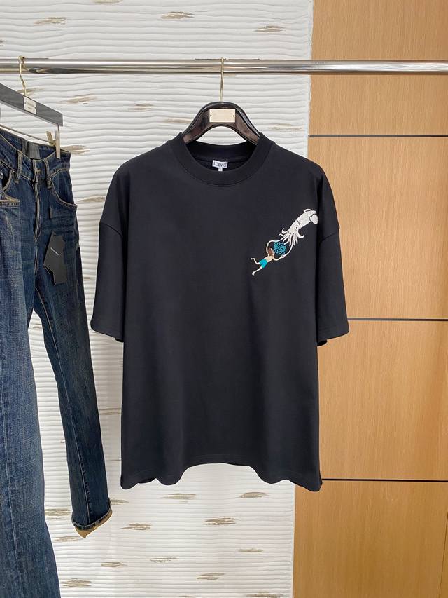 Luo Yi*2025 Fall/Winter Men's New Original Order T-Shirt Made From Imported Cott