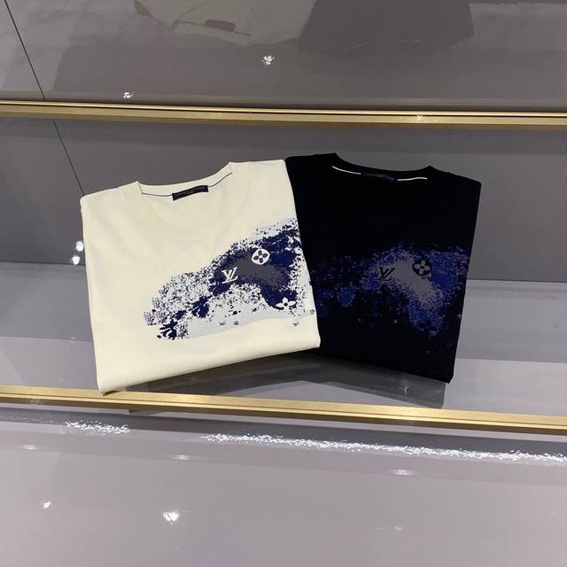 Two-Color High-Quality Casual Yiliite Lightweight Fabric Round-Neck T-Shirt