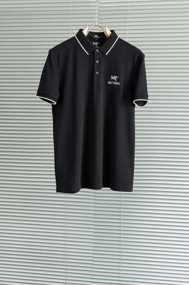 New# Bird Brand 2025 Men's Business Casual Solid Color Collared Short-Sleeve Pol