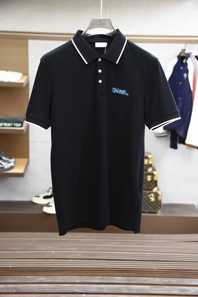 Dior Dior - 2025Ss Summer New Arrival, Men's Classic Embroidered Logo Mesh Busin