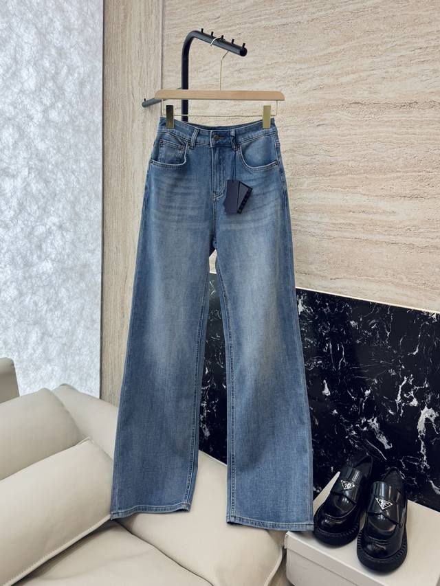 Cx058#New Arrival Jeans Pr Letter Embroidered Denim Cotton Slim-Fit Jeans 26-30