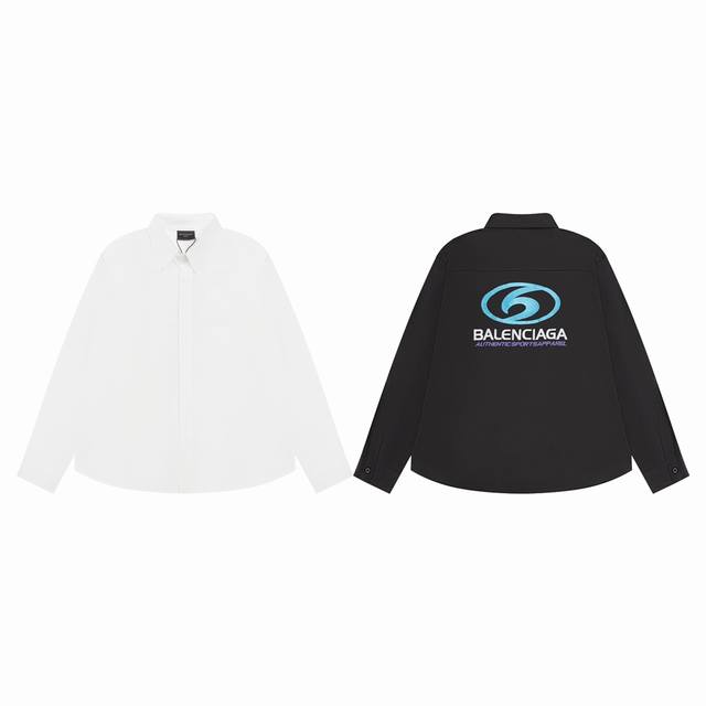 Model M635 Paris Shirt Balenciaga Parisian House 24Ss New Arrival Round Paris Lo