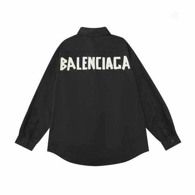 Style M32 Parisian Tape Shirt Balenciaga Parisian House Classic Yellow Tape Lett