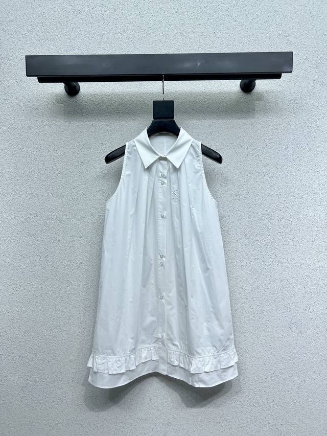 Saint Laurent Shirt-Style Dress Sleek, Stylish, And Chic. Recommended For Everyd