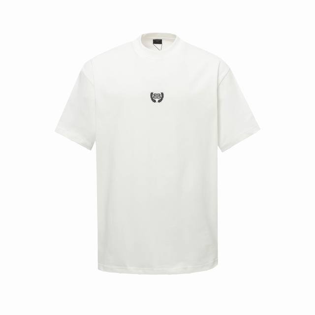1222# Paris Saint-Germain 25Ss New Summer Classic Wheat Ear Double B Embroidered