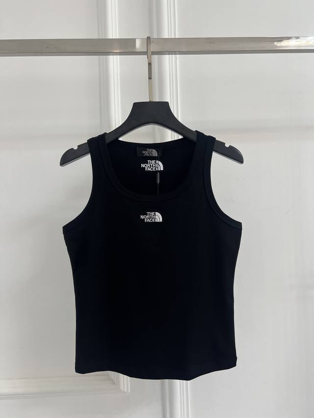 2025 Spring/Summer New Arrival North Face Logo Embroidered Versatile Backless Cl