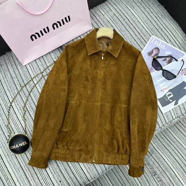 Strongly Recommended 25Th Early Spring Collection Miu* New Velvet Lambskin Colla