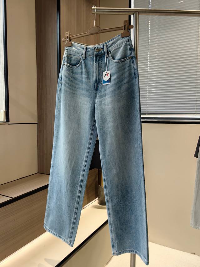 Size: Xs, S, M, L, Xl Ysl-Style Straight-Leg Pants Color: Blue Ysl Spring New Ar