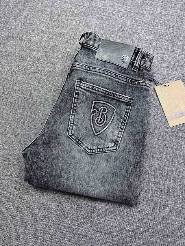 Burberry Men's Denim Pants, Hong Kong Trading Company, Authentic Imported Channe