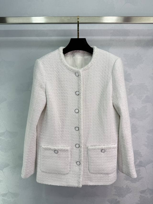 Chane*2025 New Arrival Knitted Dress With Pockets Custom-Made Yb Imported Coarse