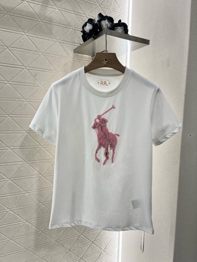 Ralph Lauren*2025 New Arrival Heavy-Duty Beaded Logo Custom Yb Silk-Finished Cot