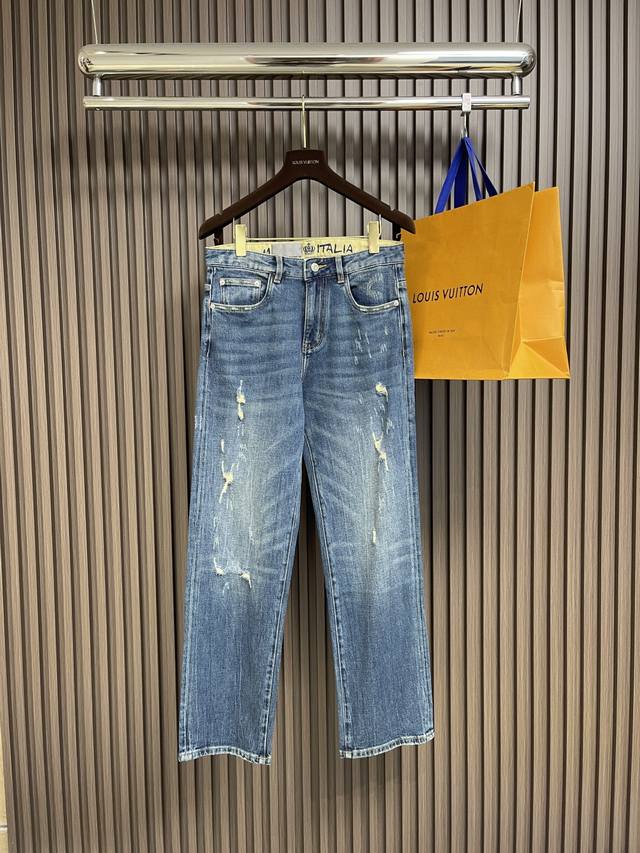 Dior New Signature Denim Pants, Imported Turkish Cotton Denim Fabric, Vibrant Co