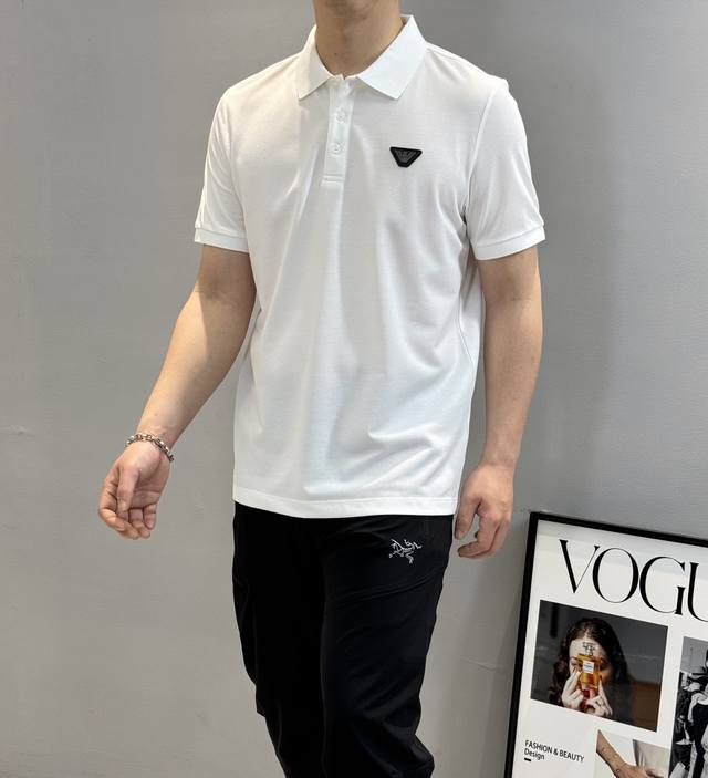 Unbeatable Recommendation.. Armani 25S Spring/Summer Men's Polo Shirt.. Timeless