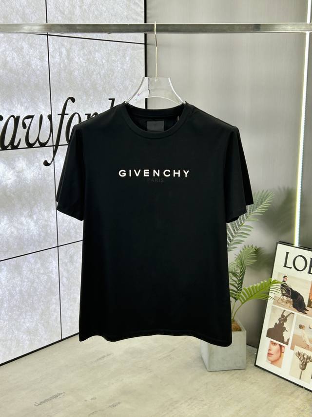 Givenchy 25Ss Spring/Summer New Arrival Givenchy Printed Round Neck Short-Sleeve