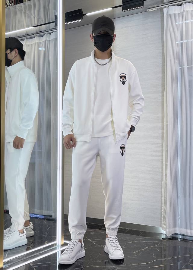 Top Pants Fend*Fendi 25S New Casual Tencel Set! Unisex Design Available Simultan