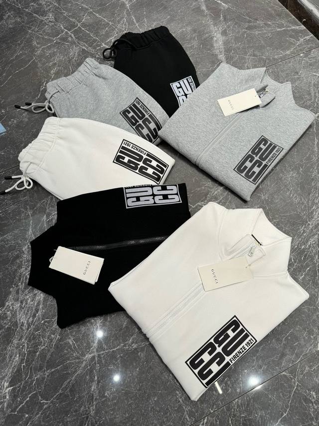 Top And Pants Gucci 25S New Casual Tencel Set.Featuring This Season's Latest Log