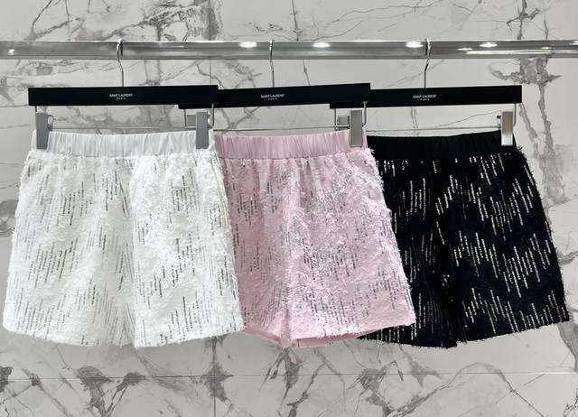 Holy Family Sequined Meteor Shower Relaxed Fit Pair With Relaxed Shorts Casual F