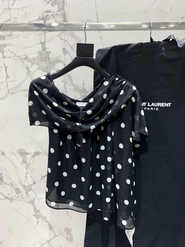 Holy Family Polka Dot Blouse Handmade Pleated Series Summer Romance Is Here! The