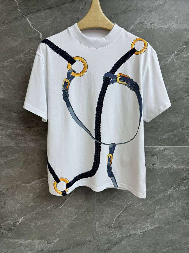 Spring/Summer New Arrivals Now Available! H-Brand Silk-Screen Printed T-Shirt 20