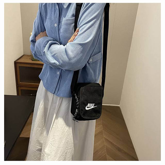 Nike Trendy And Fashionable Versatile Casual Crossbody Bag, Outdoor Sports Shoul