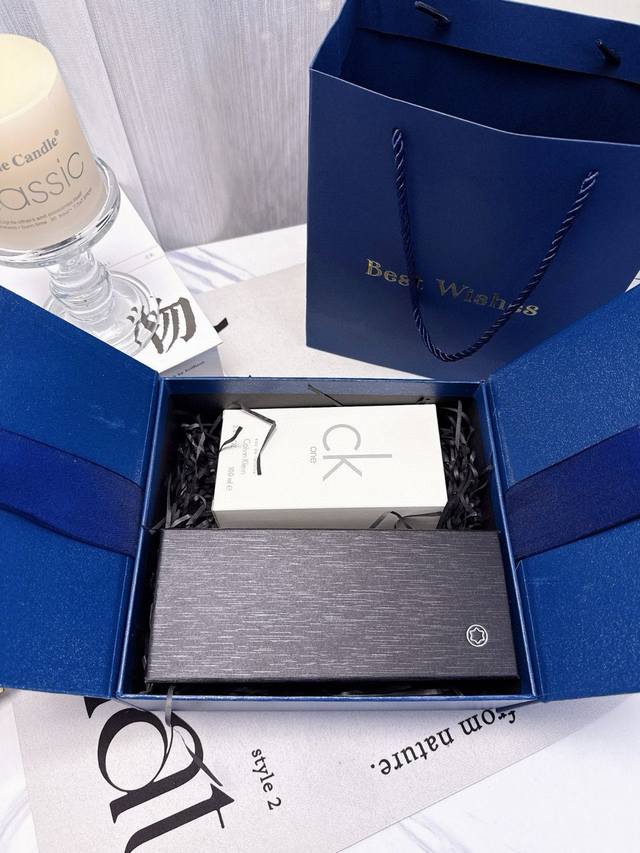 Vietnamese Version Ck Montblanc Sunglasses Gift Set Ck White: Unisex Perfume Thi