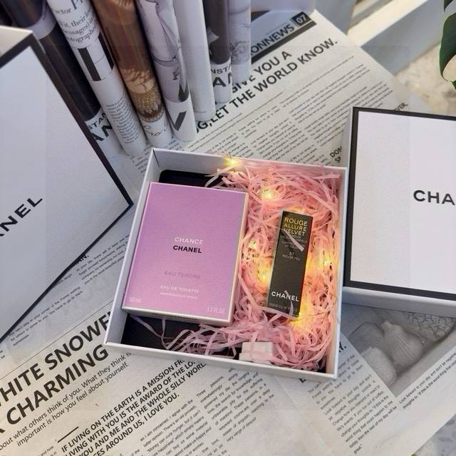 Chanel Pink Encounter Pressed Powder 57# Gift Set, Chanel Vietnam Perfume 50Ml,