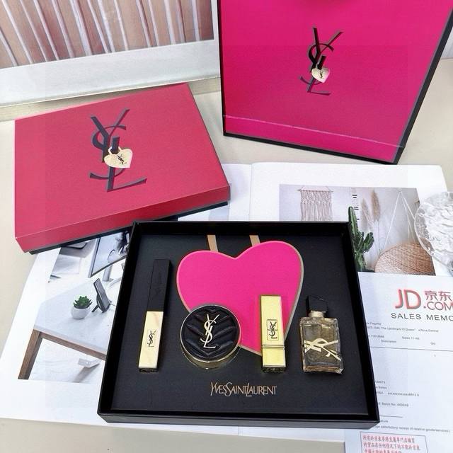 Fysl Limited Edition Gift Box, Locked With A Heart, Engraved With Eternal Romanc