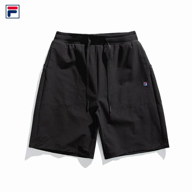 New Arrival Fila Summer Minimalist Nylon Workwear Casual Shorts Made From 100% C