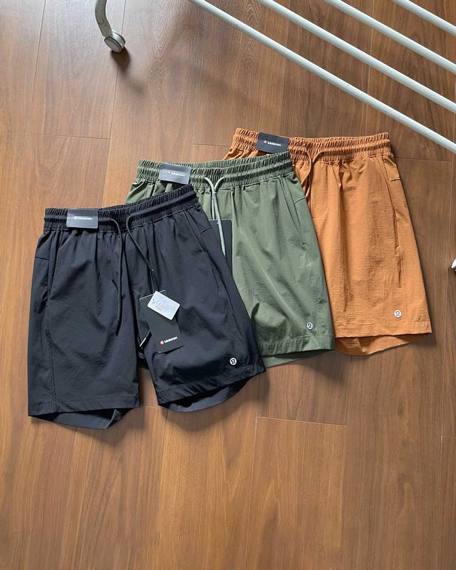 High-Quality Lulu~Lulu 2025 Summer New Arrival Men's Business Casual Woven Sport