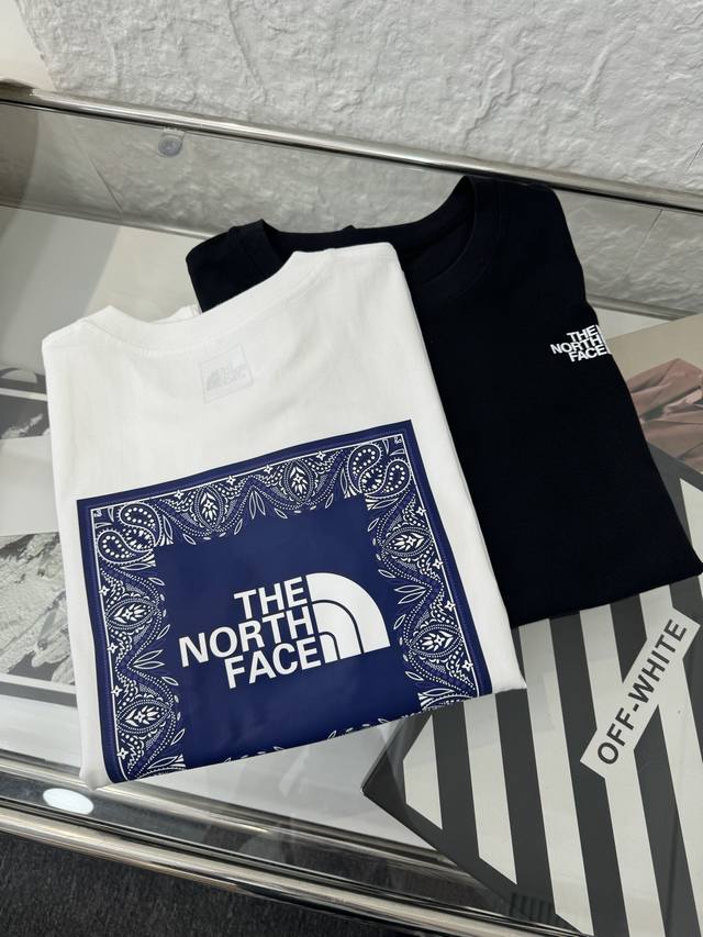 The North Face 25Ss Tnf Classic Back Coconut Flower Print Couple's Short-Sleeve