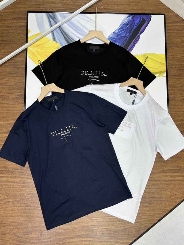 Prada 3D Logo Emblem 2025 Store-Authentic Custom-Made Latest Trade Order Short-S