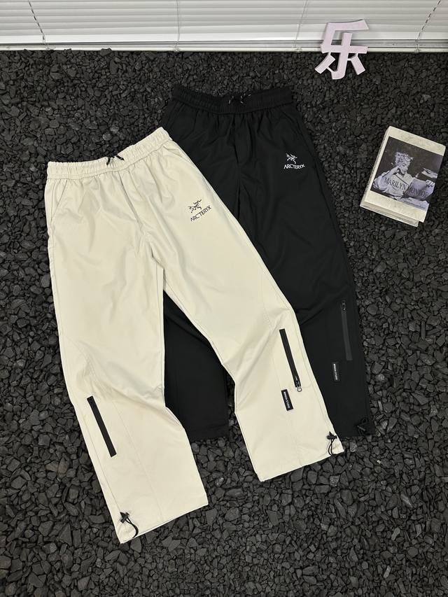 Arcteryx Trendy Fashion Brand Logo Printed Slimming Hiking Pants With Stripes An