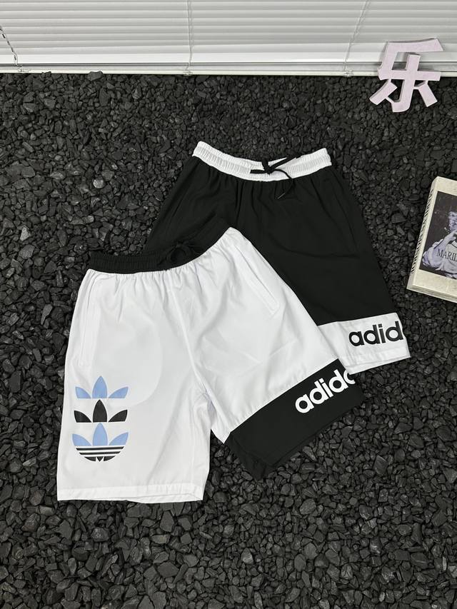 Adidas Printed Logo Outdoor Sports Moisture-Wicking Breathable 2025 Spring/Summe