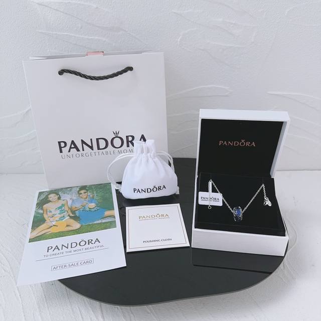 Pandora Sparkling Starry Sky Necklace Replica Edition Top-Quality Original Repli